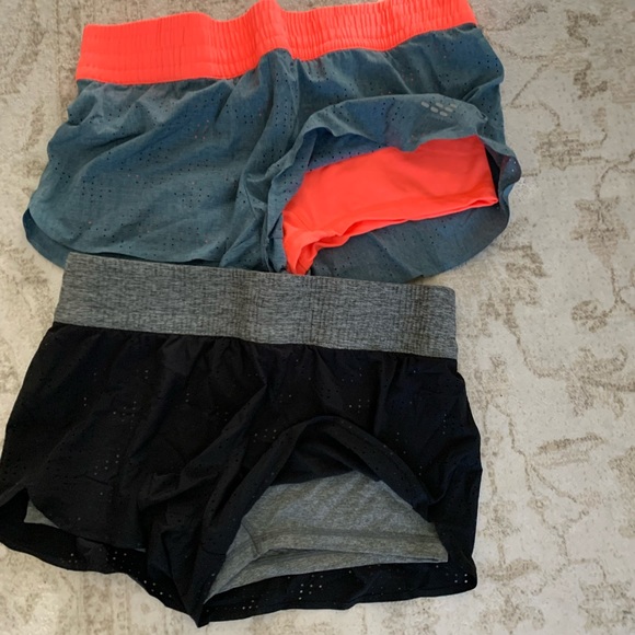 Set of 2 BCG womens athletic shorts with compression - Picture 5 of 5